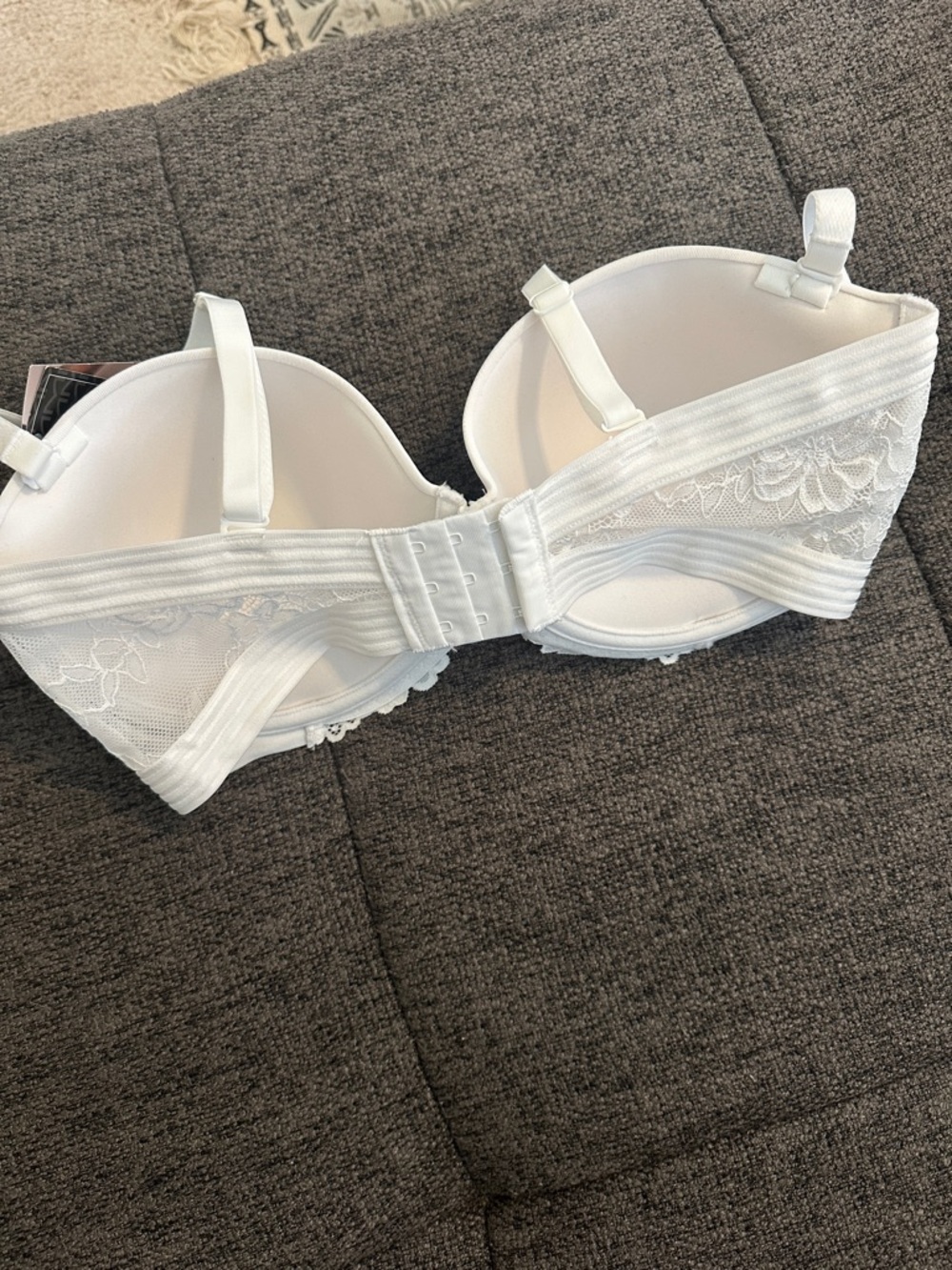 NWT Size 36DD Maidenform White Multi-Way Strap/Strapless Push-Up Bra - Picture 3 of 5